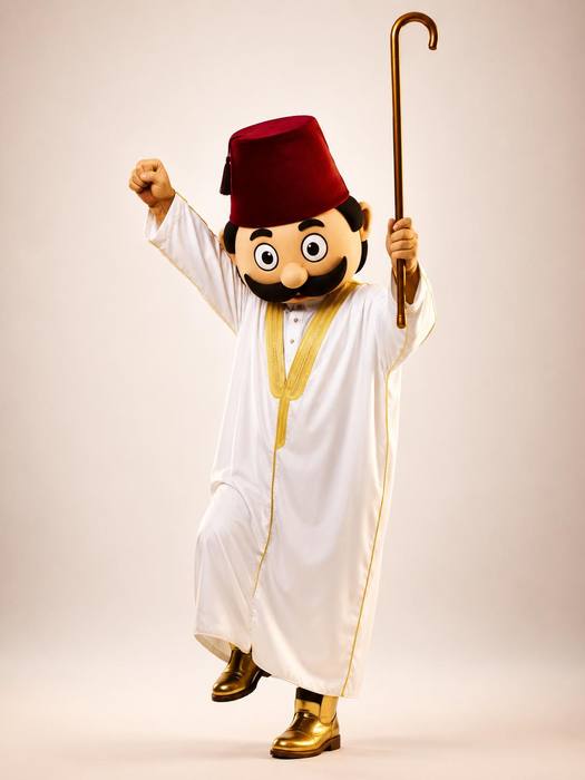 Abo Abed Mascot